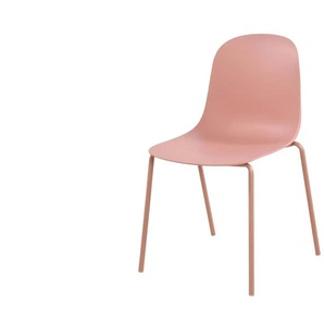 Stapelstuhl stapelbar Hardin ¦ rosa/pink ¦ Maße (cm): B: 51 H: 85