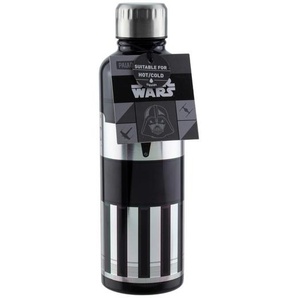 Star Wars Isolierflasche Star Wars, Schwarz, Metall, 23.8x7x7 cm, Schraubverschluss, hält warm, kalt, Kaffee & Tee, Kannen, Thermoskannen