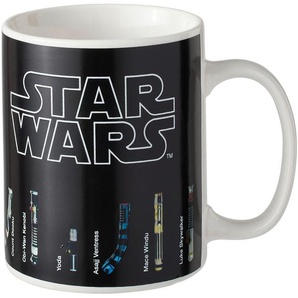 Star Wars Tasse Star Wars, Schwarz, Keramik, 9.7x8.1x12.5 cm, CE EN 14786, Kaffee & Tee, Tassen, Kaffeetassen