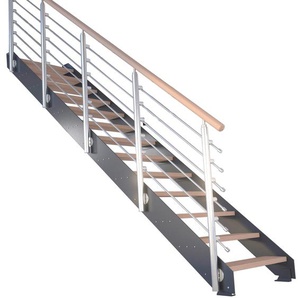 STARWOOD Systemtreppe Kos, Design Treppen beige (natur) Treppen