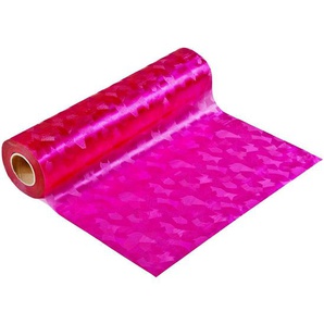 Statische Fensterfolie | Fancy | Pink | Breite: 90 cm, Länge: 450 cm