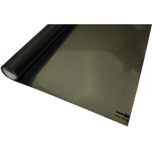 Statische UV-Fensterfolie spiegelnd Schwarz