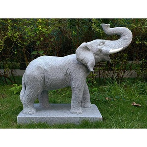 Statue Brüllender Elefant XL