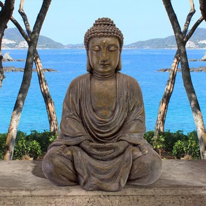 Statue Meditierender Buddha des großen Tempels