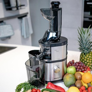 Steba Slow-Juicer »E 400« - silber - Edelstahl -