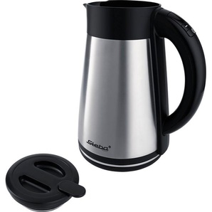 STEBA Wasserkocher WK 31 THERMO schwarz Edelstahl Wasserkocher