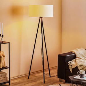 Stehlampe Corralee BRITOP, weiß / opal, für Wohn- / Esszimmer, Textil / Stoff / Seide, Modern, Stehlampe LW15111004