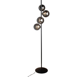 Stehlampe ECO-LIGHT Neptun Lampen Gr. Höhe: 160 cm, schwarz (schwarz, dark smoked) Standleuchte Standleuchten