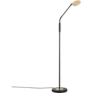 Stehlampe FISCHER & HONSEL Dent Lampen Gr. 1 flammig, Höhe: 150,00 cm, beige (sandschwarz) LED Bogenlampe Bogenlampen