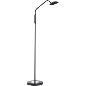 Stehlampe FISCHER & HONSEL Tallri Lampen Gr. 1 flammig, Höhe: 135,00 cm, 1 St., beige (sandschwarz) Standleuchten langlebige LED, dimmbar