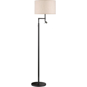 Stehlampe FISCHER & HONSEL Teramo Lampen Gr. 3 flammig, braun (sand schwarz) Standleuchten