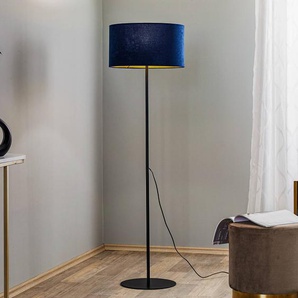 Stehlampe Golden Roller Duolla, für Wohn- / Esszimmer, Textil / Stoff / Seide, Stehlampe 83376