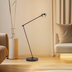 Stehlampe Jyla Lindby, dimmbar, schwarz, für Wohn- / Esszimmer, Metall, Modern, Stehlampe