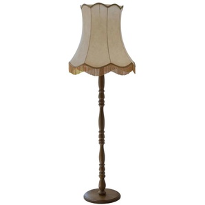 Stehlampe Lampen Gr. 1 flammig, Ø 55 cm Höhe: 155 cm, braun (eichefarben) Stehlampe Standleuchten