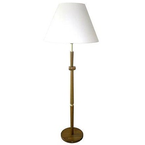 Stehlampe Lampen Gr. Ø 55 cm Höhe: 155 cm, braun (eichefarben, messingfarben) Stehlampe Standleuchten Made in Germany