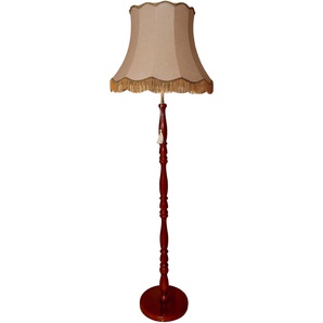 Stehlampe Lampen Gr. Ø 55 cm Höhe: 172 cm, braun (kirschfarben, goldfarben, messingfarben) Stehlampe Standleuchten