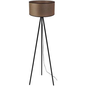 Stehlampe LEONIQUE Maeve, Made in Europe Lampen Gr. 1 flammig, Ø 50,00 cm Höhe: 155,00 cm, schwarz Standleuchten