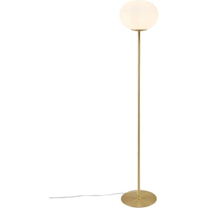 Stehlampe NORDLUX ALTON Lampen Gr. 1 flammig, Ø 28 cm Höhe: 150 cm, weiß (weiß, messingfarben) Standleuchten