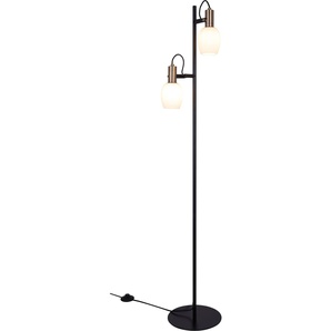 Stehlampe NORDLUX Arild Lampen Gr. 2 flammig, Ø 9,3 cm Höhe: 140 cm, schwarz Standleuchte Standleuchten