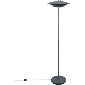 Stehlampe NORDLUX Bretagne Lampen Gr. Ø 38,00 cm Höhe: 150,00 cm, grau Stehlampe Standleuchte Standleuchten Skandinavische klare und weiche Linien, EinAus-Bodenschalter