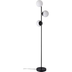 Stehlampe NORDLUX Lilly Leuchten Gr. 3 flammig, Ø 15 cm Höhe: 150 cm, schwarz-weiß (weiß, schwarz) Standleuchte Standleuchten Lampen
