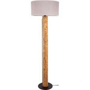 Stehlampe OTTO PRODUCTS Emmo, Made in Europe Lampen Gr. 1 flammig, Ø 50 cm Höhe: 164 cm, bunt (braun, schwarz, beige) Stehlampe Standleuchte Standleuchten
