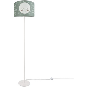Stehlampe PACO HOME Aleyna 103 Leuchten Gr. 1 flammig, Ø 38 cm Höhe: 144 cm, weiß Paco home Kinderlampe LED Kinderzimmer Lampe Mit Mond-Motiv Deko E27