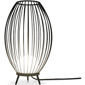 Stehlampe PACO HOME AUZZURRA Lampen Gr. Ø 36 cm Höhe: 57,4 cm, grau LED Gartenleuchte Außenstandleuchte Paco home
