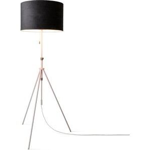 Stehlampe PACO HOME Naomi uni Color Lampen Gr. Höhe: 176,5 cm, weiß Designlampe Standleuchten