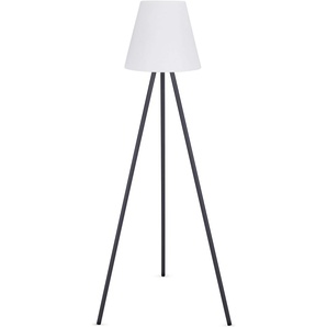 Stehlampe PACO HOME ROBIN Lampen Gr. Ø 35 cm Höhe: 148 cm, grau Standleuchten