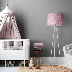 Stehlampe PACO HOME Trina Capri Lampen Gr. Höhe: 148,5 cm, weiß Paco home Kinderlampe LED Kinderzimmer, Sternen-Motiv, Deko Stehleuchte E27