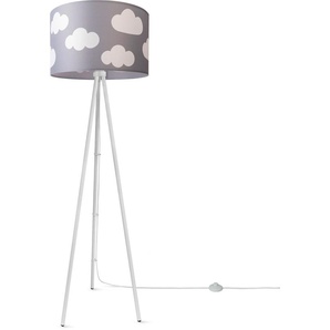 Stehlampe PACO HOME Trina Cosmo Lampen Gr. Höhe: 148,5 cm, weiß Kinder Kinderlampe Kinderzimmerleuchten
