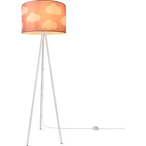 Stehlampe PACO HOME Trina Cosmo Lampen Gr. Höhe: 148,5 cm, weiß Kinder Kinderlampe Kinderzimmerleuchten