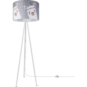 Stehlampe PACO HOME Trina Ela Lampen Gr. Höhe: 148,5 cm, weiß Kinder Kinderlampe Kinderzimmerleuchten