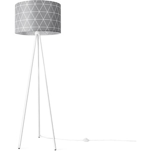 Stehlampe PACO HOME Trina Stella Lampen Gr. Höhe: 148,5 cm, weiß Paco home Standleuchte Wohnzimmer Schlafzimmer E27 Skandi Pink Grau Blau Deko