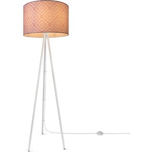 Stehlampe PACO HOME Trina Stella Lampen Gr. Höhe: 148,5 cm, weiß Standleuchten