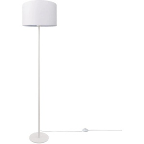 Stehlampe PACO HOME Uni Color Leuchten Gr. 1 flammig, Ø 38 cm Höhe: 144 cm, weiß Paco home LED Modern Wohnzimmer Schlafzimmer, Einbeinig, Deko Stehleuchte E27