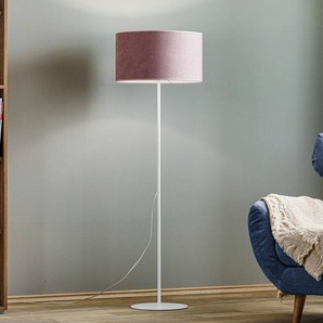 Stehlampe Pastell Roller Duolla, weiß / opal, für Wohn- / Esszimmer, Textil / Stoff / Seide, Junges Wohnen, Stehlampe 83390