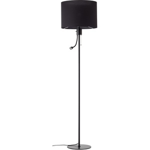 Stehlampe PLACES OF STYLE Elijah Lampen Gr. 2 flammig, Ø 42 cm Höhe: 167 cm, schwarz LED Standleuchten Stehlampen mit Textilschirm und Leselicht,flexibel einstellbar,getrennt schaltbar