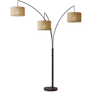Stehlampe SALESFEVER Oliver Lampen Gr. Höhe: 220 cm, schwarz Bogenlampe Bogenlampen