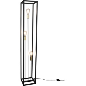 Stehlampe TRIO LEUCHTEN VITO Lampen Gr. 3 flammig, Höhe: 153 cm, schwarz Standleuchte Stehlampe Standleuchten