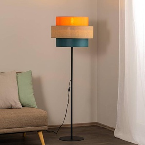Stehlampe Trio TK Lighting, Multicolour, für Wohn- / Esszimmer, Textil / Stoff / Seide, Stehlampe 6452