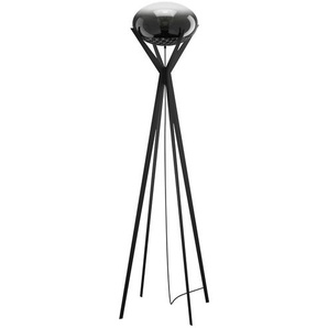 JOOP! Stehleuchte 1-flammig  Curves Lights ¦ schwarz ¦ Maße (cm): H: 144,5  Ø: 40