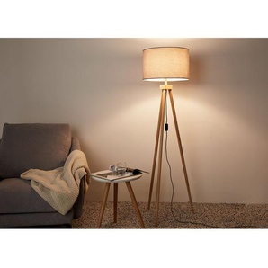 Stehleuchte Grand Coziness 51 x 147 x 49cm Grau Mischgewebe E27