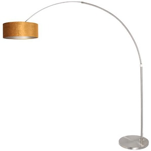 Stehleuchte Liiri IX 42 x 230 x 190cm Gold/Messing Samt E27