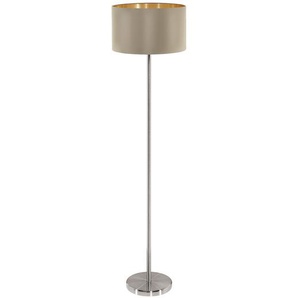 Stehleuchte Beige/Cappuccino