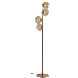 Xxxl Stehleuchte, Messing, Glas, Kugel,Kugel, 160 cm, Lampen & Leuchten, Innenbeleuchtung, Stehlampen, Stehlampen