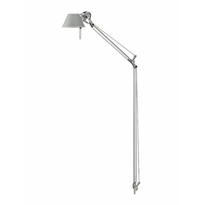 Stehleuchte Tolomeo Lettura Artemide Aluminium grau, Designer de Lucchi & Fassina, 167 cm