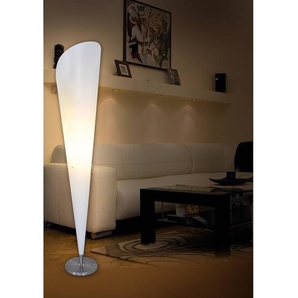 Stehleuchte Tulip Ø 30cm Weiß Hauptmaterial: Metall Sekundärmaterial Kunststoff E27
