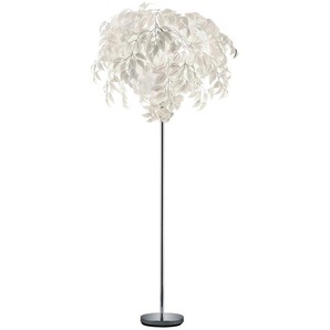 Xxxl Stehleuchte, Weiß, Chrom, Metall, Kunststoff, 180 cm, Lampen & Leuchten, Innenbeleuchtung, Stehlampen, Stehlampen